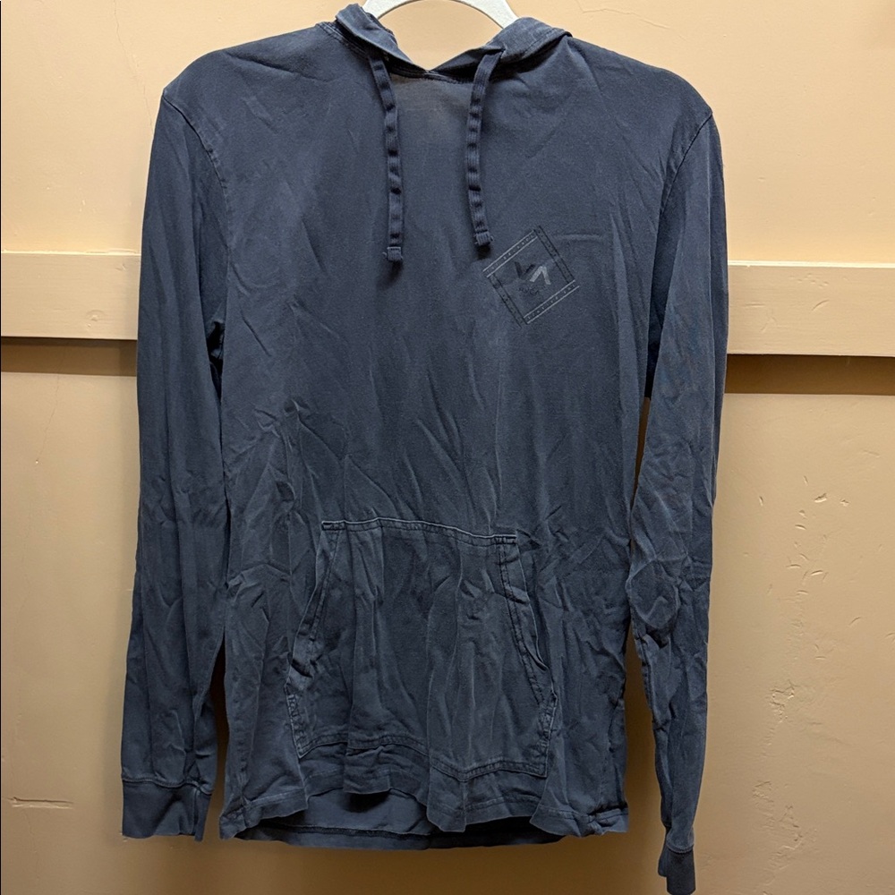 RVCA Dark Blue Hoodie with Logo